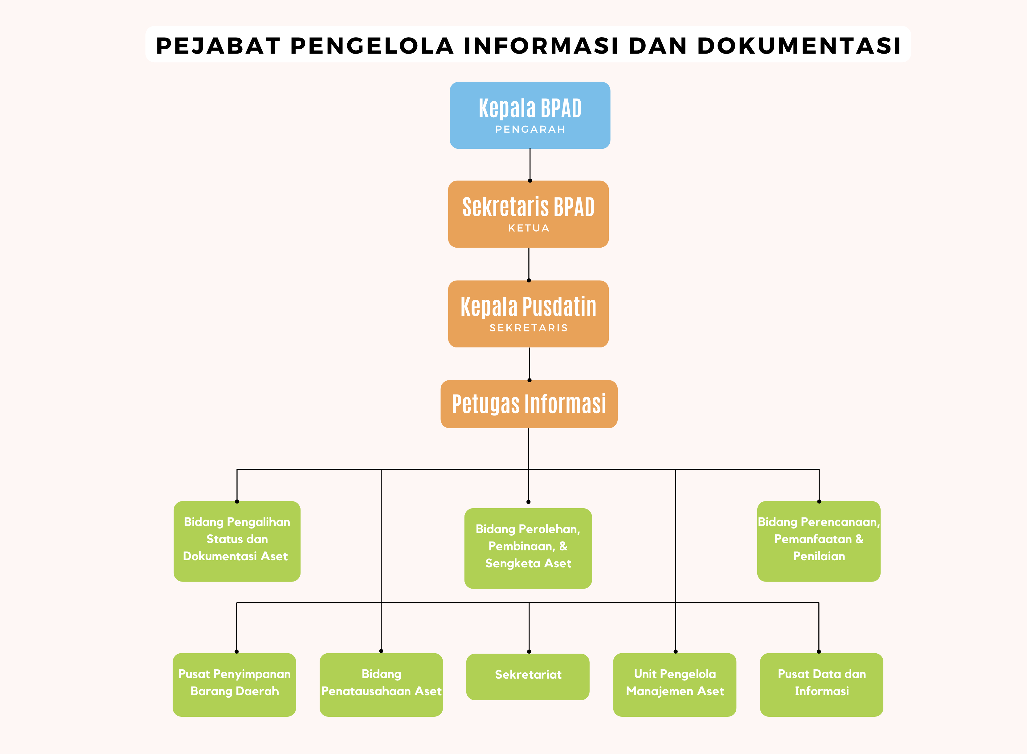 Struktur Organisasi BPAD